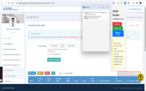 UYAP Not Eklentisi